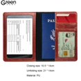 thumbnail image 4 of (greenhome) easy carry titular de pasaporte portátil multifuncional estuche suave para exteriores, 4 of 4