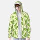 thumbnail image 2 of Balery Green Peas Sudadera ligera de manga larga con capucha y protección solar UPF 50+ para hombre y mujer, ideal para pesca y running-Large, 2 of 7