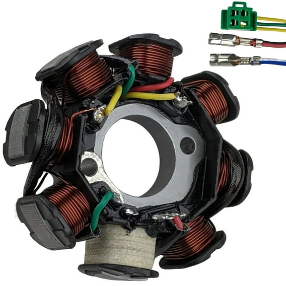 Stator Magneto - 8 Coil - 5 Wire For 50cc-150cc Scooter Mopeds GY6 Roketa Tank NST TaoTao Peace Sunl
