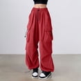 thumbnail image 1 of WILLBEST Pantalones Casuales para Mujer, elegantes Pantalones Deportivos con Bolsillos, Cómodos, Ajustados, para Uso Diario, Versátiles, para Primavera y Verano. XXXL, 1 of 3