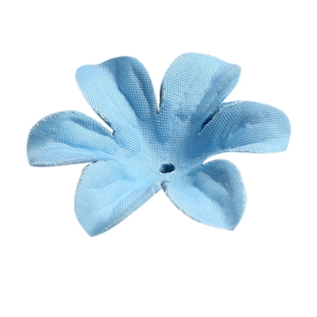 5 piezas de pétalos de hortensia artificiales para decoración de mesa de flores de confeti para fiestas de bodas azul