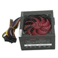 thumbnail image 1 of Computer Power Supply, PC Power Supply Small Size 2 Fan Interface  for Home for Basic Desktop Systems US Plug,AU Plug,EU Plug, 1 of 7