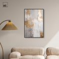 thumbnail image 3 of Woven Reminiscence I Canvas Earth Tone Abstracts by Art Remedy, Black Frame, 24 x 36, 3 of 7