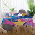 thumbnail image 6 of BZSMCE Square Tablecloth Cosmic Blast Pattern Tableclothes, 6 of 9