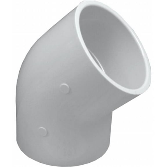 4in. PVC 45° Elbow