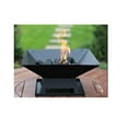 thumbnail image 3 of Modern Square Outdoor Fireplace Fire Pit, Multifunctional BBQ Brazier Wood Stove for Patio Garden Yard Heating & Barbecue, 3 of 11