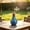 Blue, variant on Yaayu 1Pc Resin Rooster Vase, 7.87in Hand-Painted Chicken Figurine, Tabletop Flower Planter for Small Bouquets, Blue