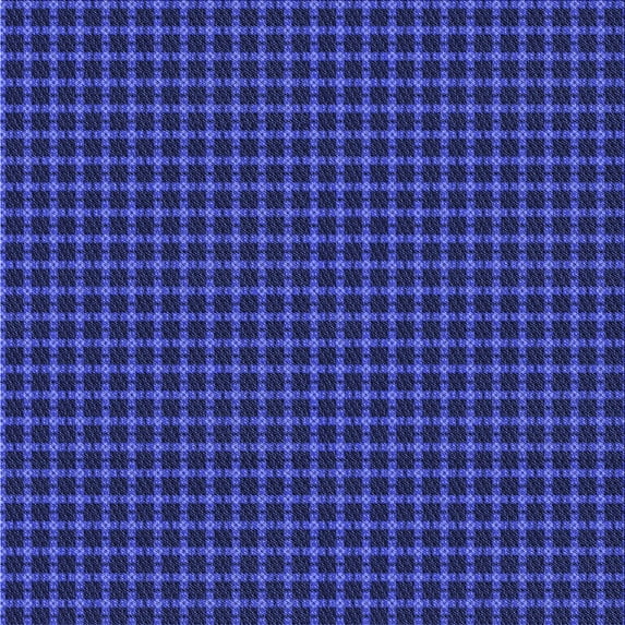 Ahgly Company Indoor Square Patterned Denim Dark Blue Area Rugs, 4' Square