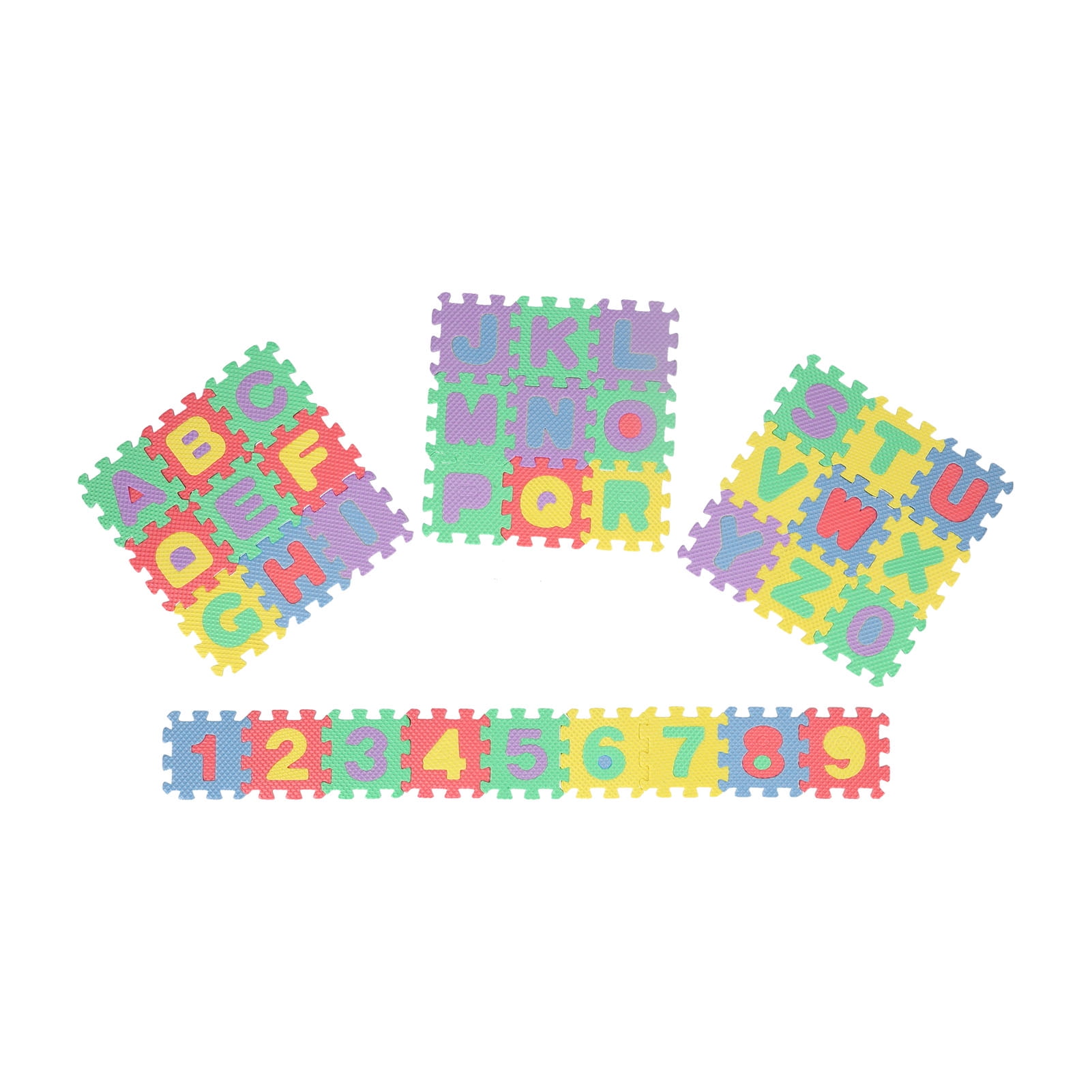 Mini Interlocking Puzzle Mat, Mini Puzzle Play Mat Comfortable Durable Play Experience Alphabet