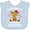 AE-Light Blue, variant on Inktastic Christmas Grammy's Little Reindeer with Candy Canes Boys or Girls Baby Bib