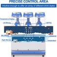 thumbnail image 3 of Commercial Slushie Machines - 1300W 45L Tanks Commercial 110V Slushy Maker Machine 304 Stainless Steel Margarita Machines Efficient Cooling The Ideal Slushie Machine for Bars Cafes Restaurants, 3 of 5