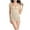 Beige, variant on Tarmeek Women's Seamless Waist Trainer Shapewear Postpartum Slim Fit Belly Vest Tops Smooth Nylon Seamless Underwear Firming Belly Control