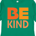 thumbnail image 4 of Inktastic Be Kind Logo in Orange Boys or Girls Long Sleeve Toddler T-Shirt, 4 of 5
