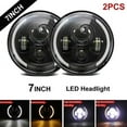 thumbnail image 2 of 2x 7inch Round LED Lampe Headlight High-Low DRL Sealed Beam for Toyota FJ Cruiser, 2 of 8