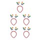 thumbnail image 1 of Jumpingount Diadema de arcoíris, accesorios para fotos, divertido aro para el pelo, tocado Universal para adultos, disfraz de maquillaje, fiesta, Type2 NO2, 1 of 6