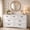 White-7 drawers, variant on 7 Drawers Dresser, 47" Wide Chest of Drawers with Handle Free Design, Modern Storage Organizer with Metal Handles, for Bedroom, Living Room, Hallway, Office, Entryway, White