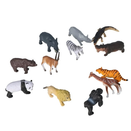 Jungle Animals Playset, Animals Figures Toy Learning Wild Decoration For  Christmas | Walmart Canada