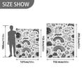 thumbnail image 6 of Yayeee Throw Blanket for Couch Soft Warm 60" x 80" Sofa Chair Bed Decoration, Clouds and Suns, 6 of 7