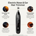 thumbnail image 2 of MANSCAPED Weed Whacker 3.0 PLUS Mens Electric Nose & Ear Hair Trimmer With SkinSafe Dual-Edge Rotary Blade, 2 of 7