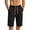 Black-A, variant on Men's Quick Dry 3/4 Pants Lightweight Capri Shorts Hiking Fishing Travel Pants Casual Loose Fit Size 3XL Gray