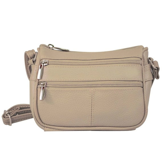 Silver Fever Leather Shoulder Multi-Purpose Ewast-West Handbag