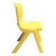 thumbnail image 5 of Juego 2 Sillas Infantiles Galerias El Triunfo Plastico Sin Descansabrazos Amarilla, 5 of 7