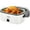 White, variant on CozyHom 22-Quart Electric Roaster Oven with Visible Self-Basting Lid, Turkey Roaster Oven with Removable Pan and Rack, Perfect for Large Meals and Holiday Feasts, White