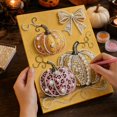 thumbnail image 4 of Halloween Diamond Painting Kit, DIY Pearl Painting Kit 11.8 x 15.7 Inch Spooky Design, Diamond Art Kit for Adults with Sparkling Beads, Creative Bead Art Project for Seasonal Home Decor Wall Art, 4 of 6