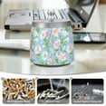 thumbnail image 6 of Yayeee Ashtray with Lid for Cigarette Smokeless Stainless Steel Home Ash Holder, Blue Floral, 6 of 7