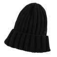 thumbnail image 2 of Sombrero de punto de invierno para y bebés, sombreros de elásticos para , Negro perfke Gorro de punto para niños, 2 of 7
