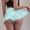 Blue, variant on Women's High Waist Workout Gym Shorts Sexy Club Hot Pants Yoga Booty Shorts Dance Skirts Pleated Skirt Shorts Blue S