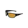 thumbnail image 2 of Gargoyles Unisex Rectangle Wrap Pro Hero Shiny Black Sunglass, 2 of 6