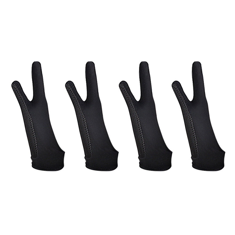 6Pcs artist drawing two finger glove Two Finger Gloves Artist Drawing Glove