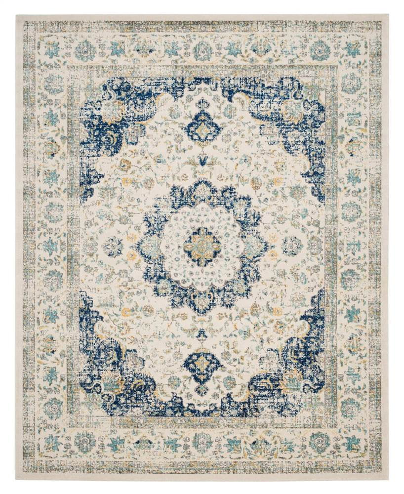 Blue Beige Carpet Runner Rugs Marble Earthy Fossil Style Easy Living Muted Mats 