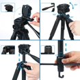 thumbnail image 3 of Andoer Travel Tripod 57" Lightweight Compact Aluminum Portable Folding..., 3 of 9