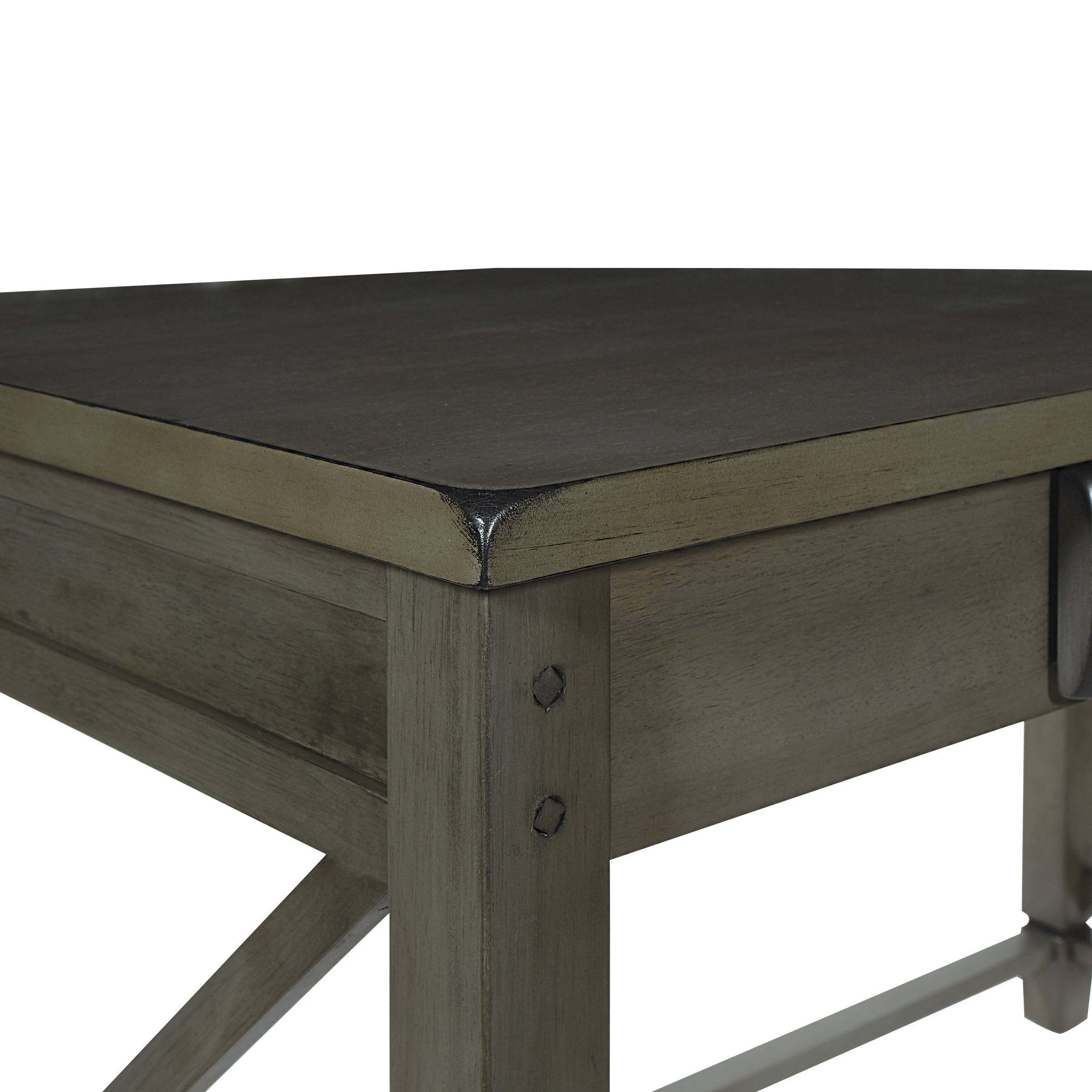 Hillsboro Writing Desk In Gray Wash K D By Osp Home Furnishings 