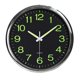 thumbnail image 1 of Reloj de pared de plástico luminoso de 12 pulgadas y 30cm, reloj de cuarzo, reloj de pared de salón para dormitorio, 1 of 5