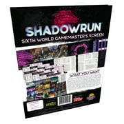 Shadowrun Sixth World Gamemaster Screen