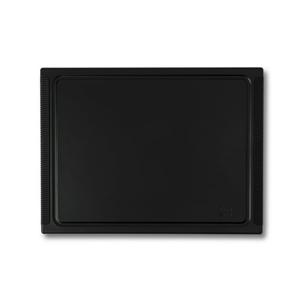 Thyme & Table Large 12"x16" Poly Cutting Board - Black