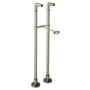 0.88" Exposed Tub Filler Mixers - Finish: Satin Nickel