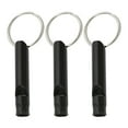 thumbnail image 6 of Fairnull 3Pcs Training Whistles Compact Size Loud Crisp Sound High Decibel Rustproof Portable Aluminum Alloy Emergency Survival Keychain Whistles Camping Supplies, 6 of 10
