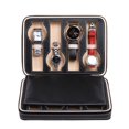 thumbnail image 2 of GoDecor Portable Watch Holder Travel Case 8-Slot Storage Organizer Black, 2 of 4