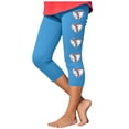 thumbnail image 3 of Asxite Girls Print Pants Yoga Pants Casual Summer Capris 4-13 Y, 3 of 5