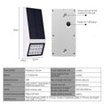thumbnail image 2 of Lámpara de pared LED solar Control de luz 3 modos Lámpara de jardín impermeable Iluminación exterior (2 piezas) NikouMX Muebles, 2 of 8