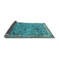 thumbnail image 2 of Ahgly Company Indoor Rectangle Animal Light Blue Traditional Area Rugs, 2' x 5', 2 of 4