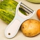 thumbnail image 4 of Cuchillo pelador de frutas y verduras multifuncional 5 en 1 de acero inoxidable | Herramienta de cocina portátil para pelar, rebanar y descorazonar | Camping, viajes y picnics, 4 of 6