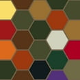 thumbnail image 2 of Grayscale 12x12 Black Ornate Wood Framed with Double Matting Museum Art Print Titled - Bright Hive XII, 2 of 4