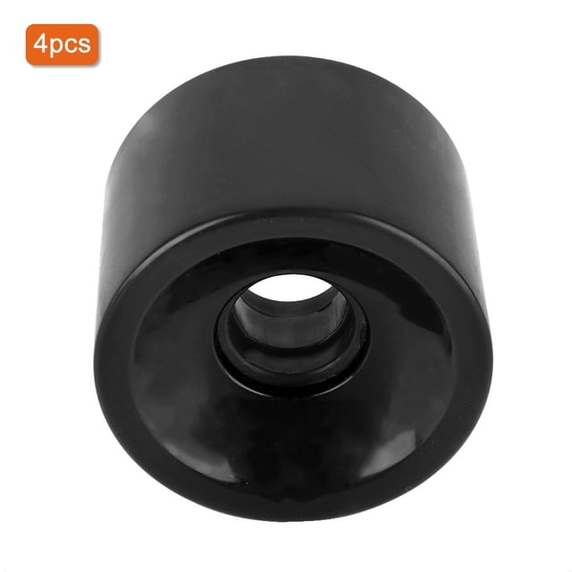 Roue de Planche Longue PU, Ensemble de 4 Pcs 70*51mm Accessoires de Planche à Roulettes Roue de Planche Longue Véritable Excellence