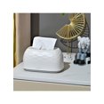 thumbnail image 1 of 1pc simple and light luxury water corrugated tissue box desktop pumping paper box storage box will not jam paper green white, 1 of 5