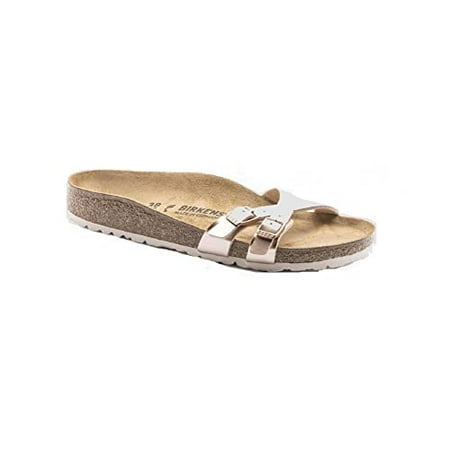 

Birkenstock Womens Almere BF Electric Metallic Copper 35 EU Narrow